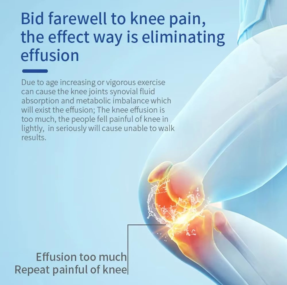 Relieve Knee Pain Anytime, Anywhere – Cordless Massager with Infrared Heat, Vibration & LED Screen for Swelling, Stiffness & Joint Recovery