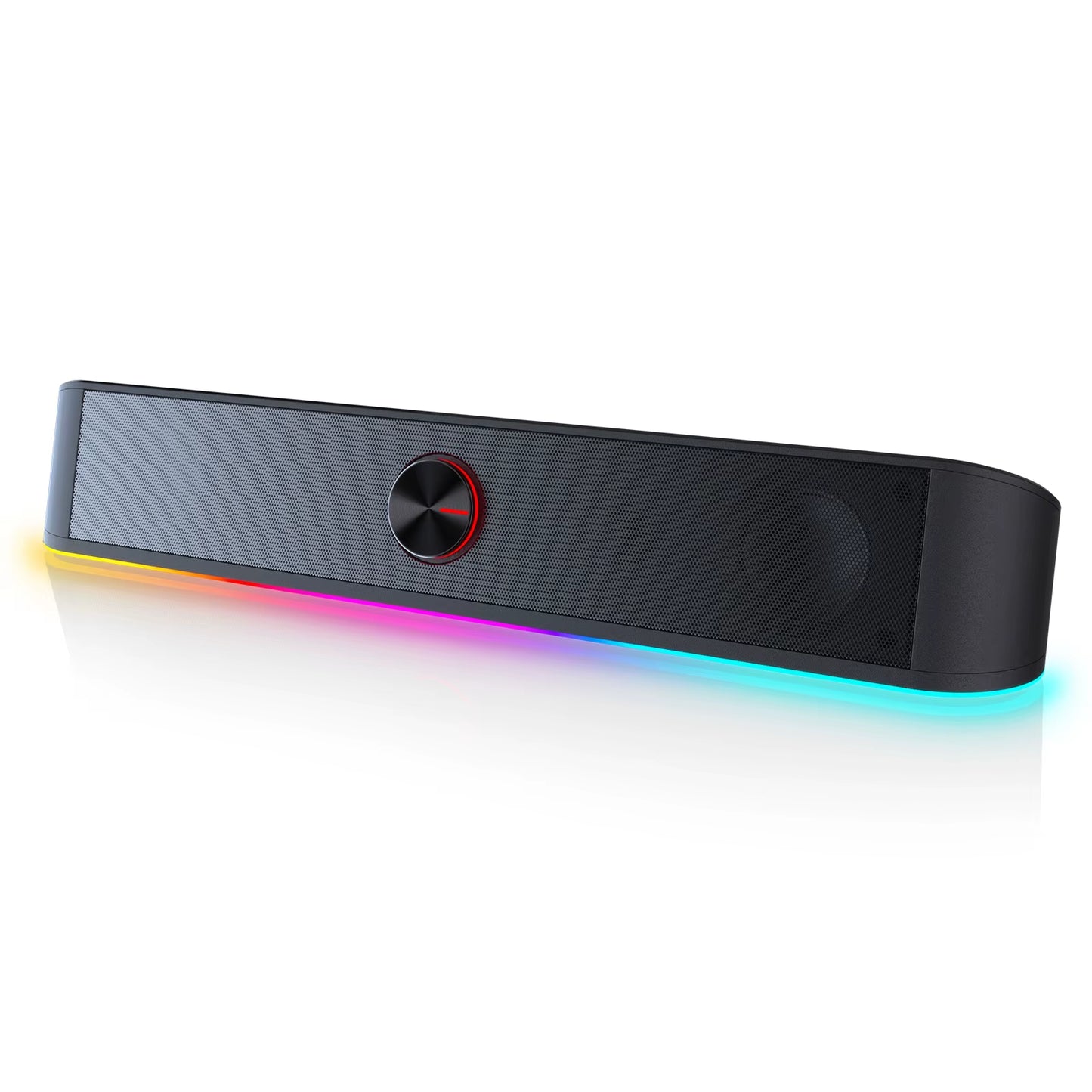 π GS560 RGB USB Desktop Soundbar β 2.0 Channel Computer Speakers with Audio-Light Sync