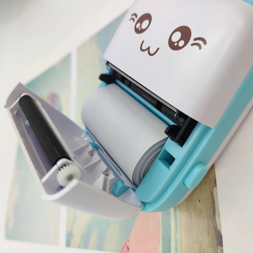 🖨️ Portable Mini Thermal Printer – Bluetooth Photo & Label Printer for Smartphones