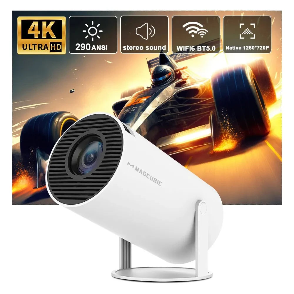 Indoor or Outdoor Home Cinema Projector HY300 Pro