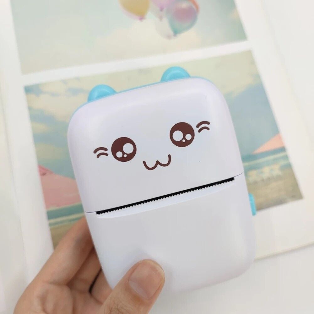 🖨️ Portable Mini Thermal Printer – Bluetooth Photo & Label Printer for Smartphones