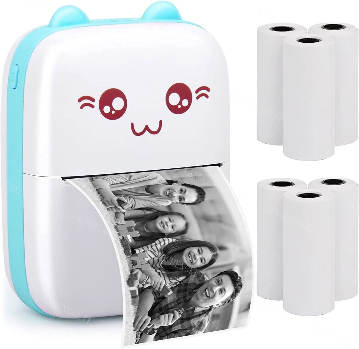 🖨️ Portable Mini Thermal Printer – Bluetooth Photo & Label Printer for Smartphones