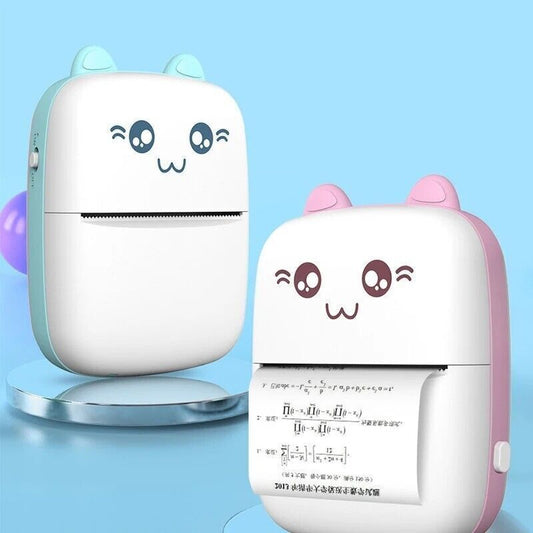 🖨️ Portable Mini Thermal Printer – Bluetooth Photo & Label Printer for Smartphones