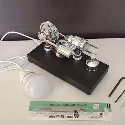 Creative Stirling Engine Model – Unique Gift for Inventors, Students & Hobbyists