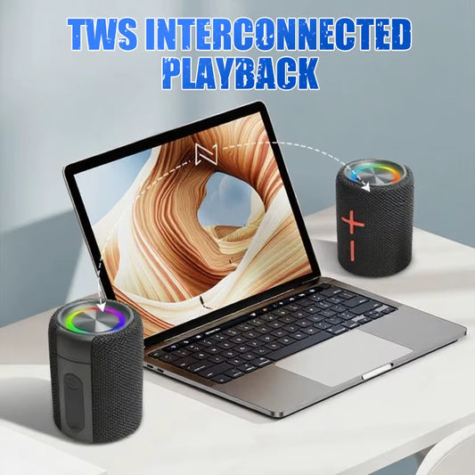 2-in-1 Magnetic Split Bluetooth Speaker – 20W Waterproof Stereo with TWS & HiFi Sound