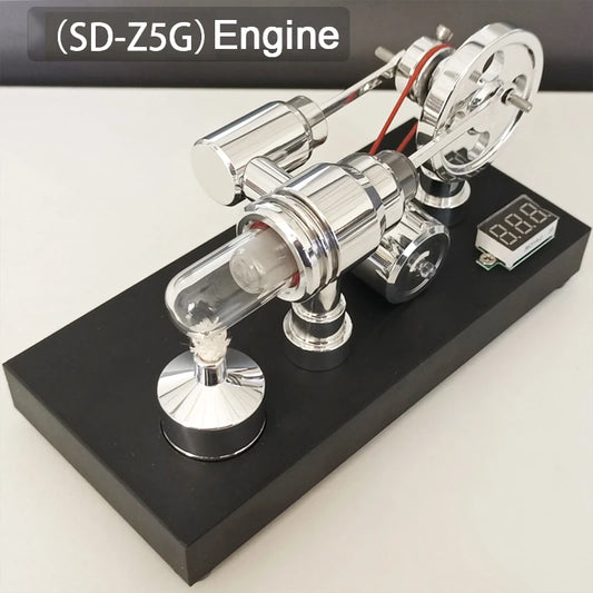 Creative Stirling Engine Model – Unique Gift for Inventors, Students & Hobbyists